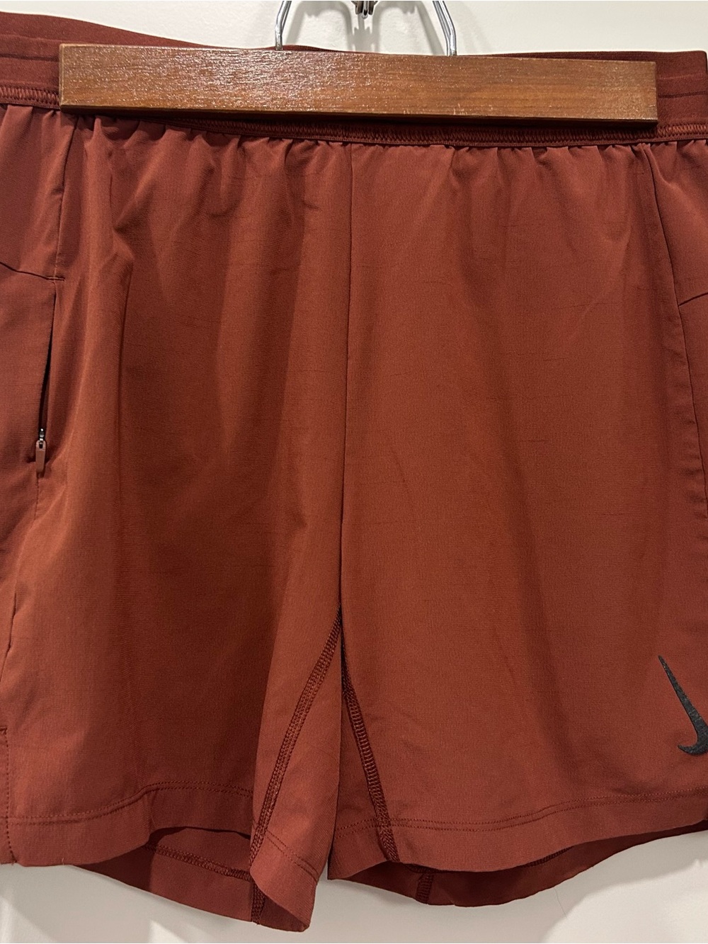 Nike Women’s Athletic Shorts in Rust